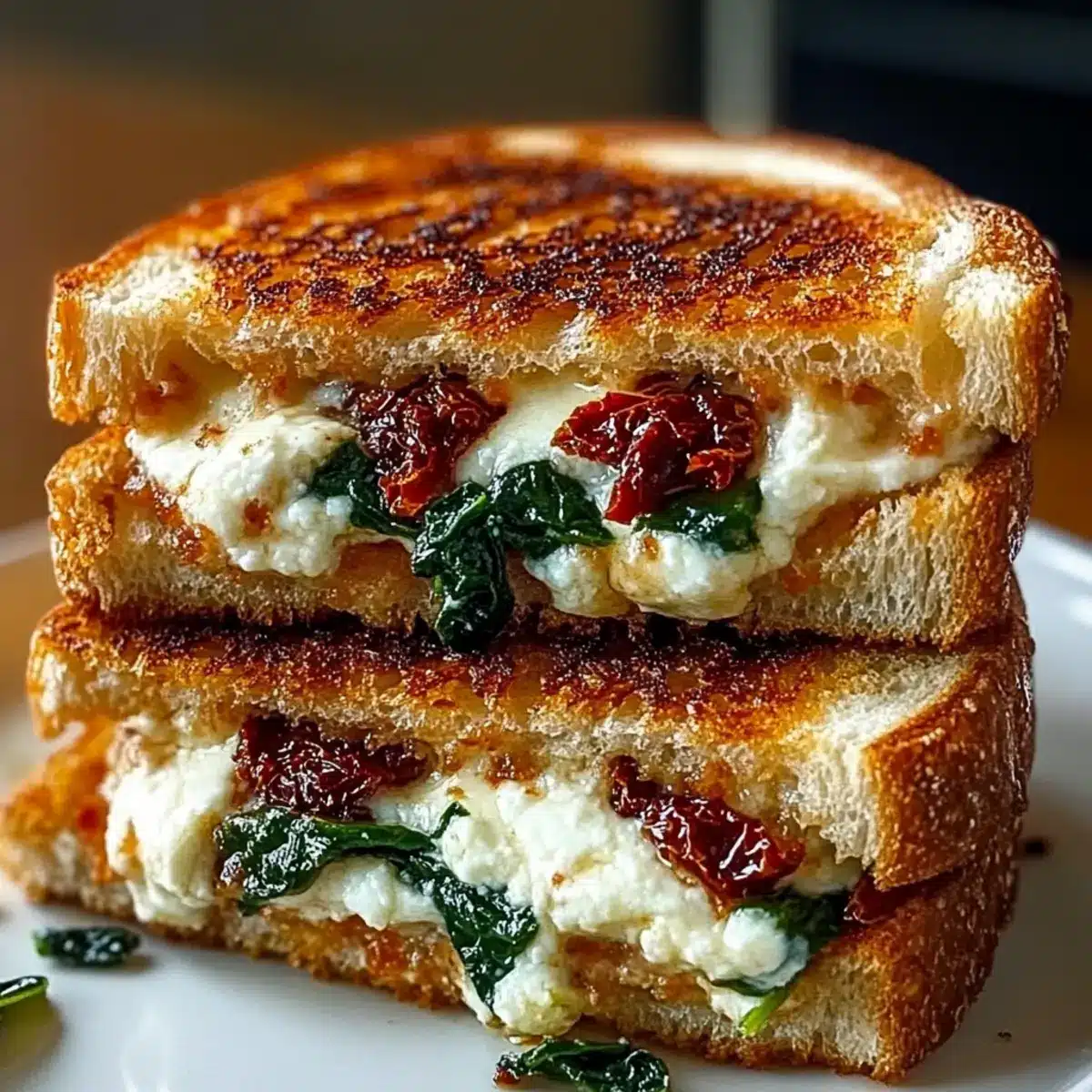 Irresistible Sun-Dried Tomato, Spinach, and Ricotta Grilled Cheese 2 d42770f7 a9da 4b4c af9f 719507310d59bl rsqhjm