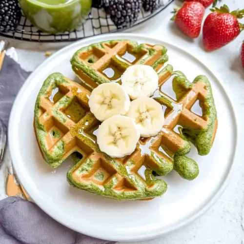 Oatmeal Green Smoothie Waffles: A Wholesome Breakfast Delight 7 Oatmeal Green Smoothie Waffles
