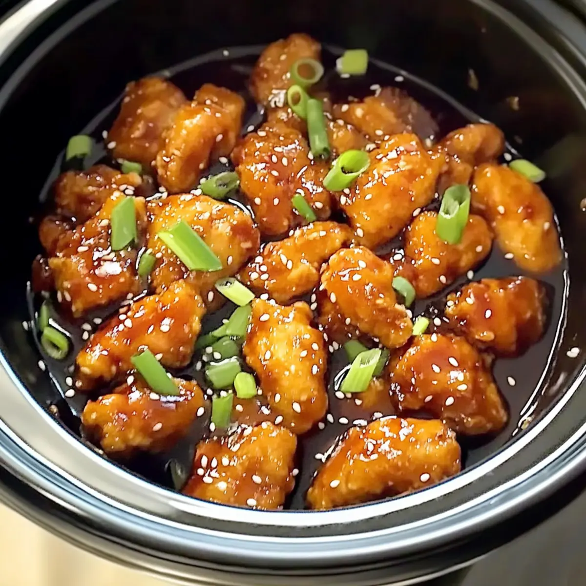 Crockpot Orange Chicken