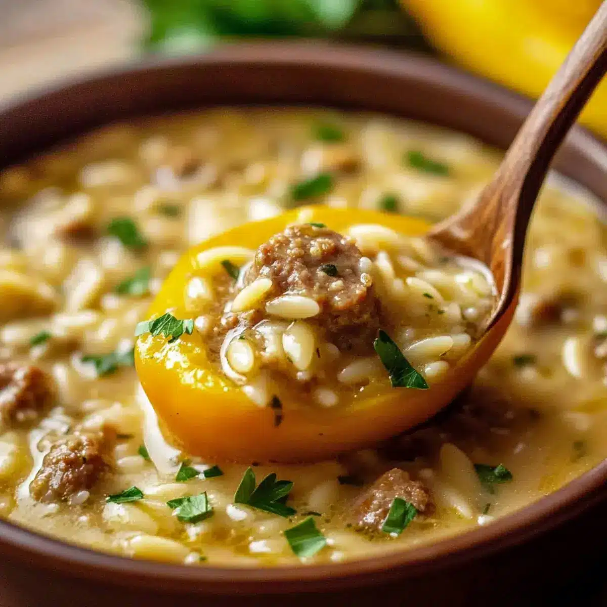 Savory Orzo Stuffed Banana Peppers Soup for Cozy Nights 2 f438ee55 a0a4 431b 9a88