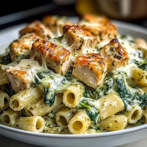 Creamy Pesto Chicken Pasta