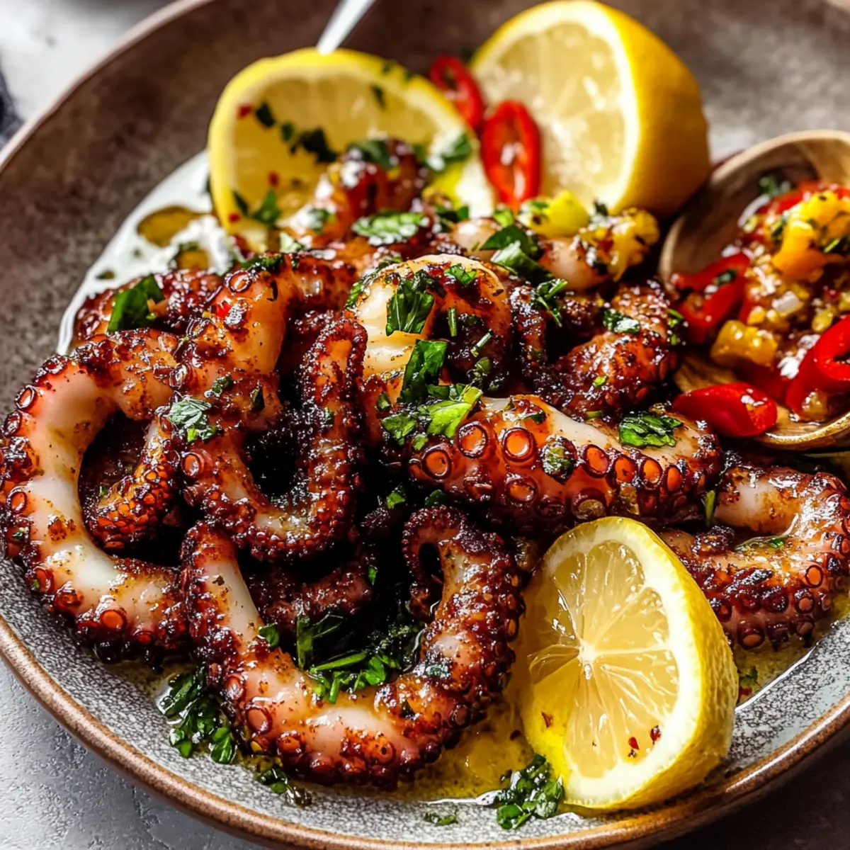 Crispy Marinated Baby Octopus: A Succulent Mediterranean Gem 3 05c13fc2 c5fa 4022 b964 c691f77c28dabr wkajag