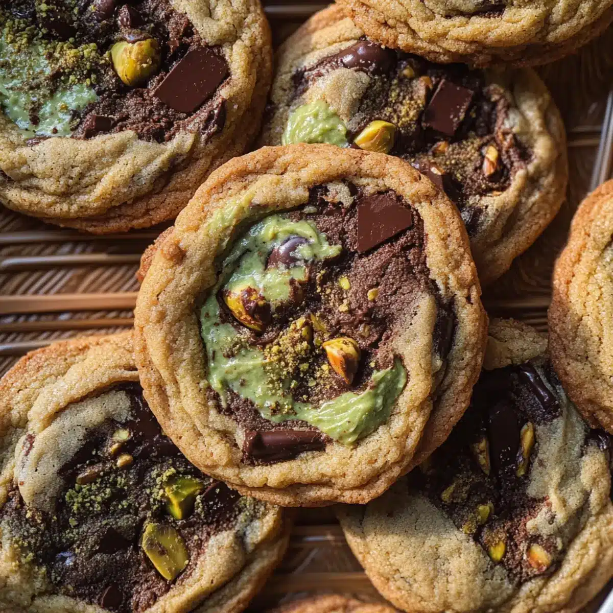 Pistachio Cream Chocolate Chip Cookies: Chewy Bliss Awaits 2 398d746a eb31 484d ac0f