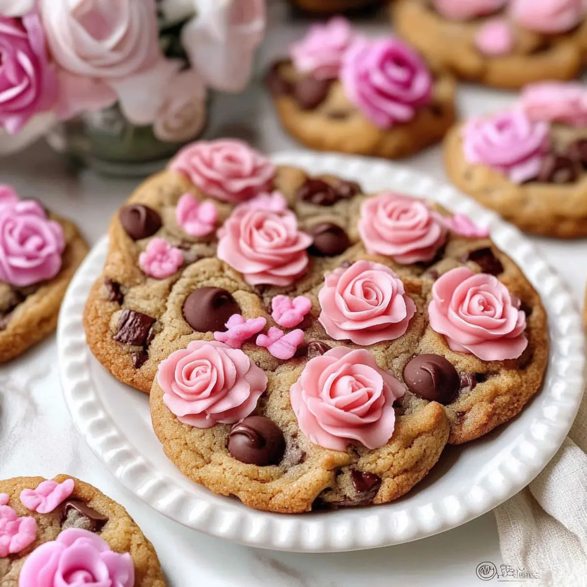 Rose Chocolate Chip Cookies: A Delightful Floral Twist 2 44398ff7 7c65 45cf 9b9e