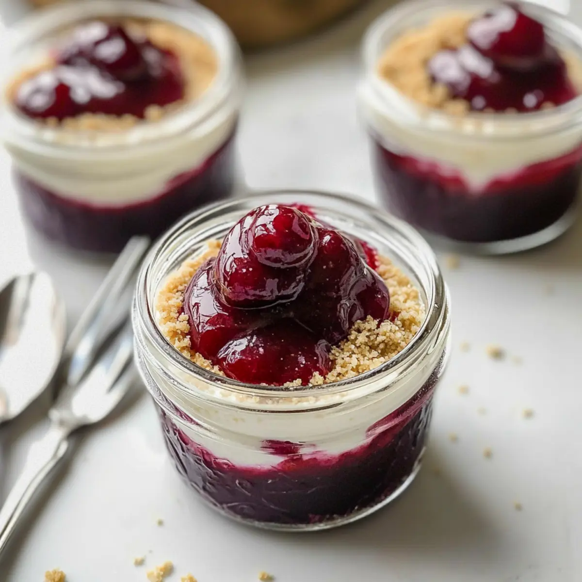Delight in Healthier No-Bake Cheesecake in a Jar Tonight 4 Healthier No-Bake Cheesecake in a Jar