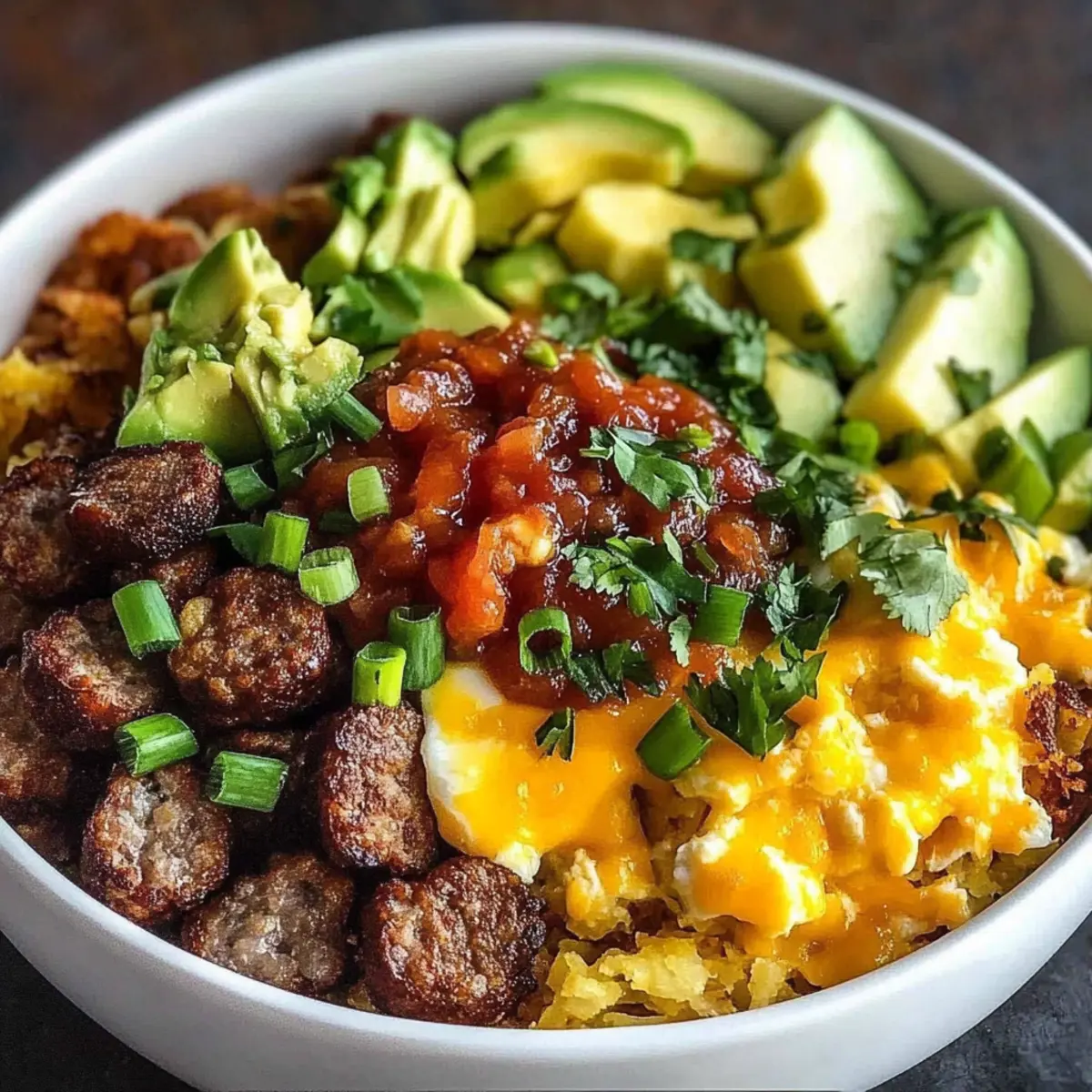 Hash Brown Breakfast Bowls