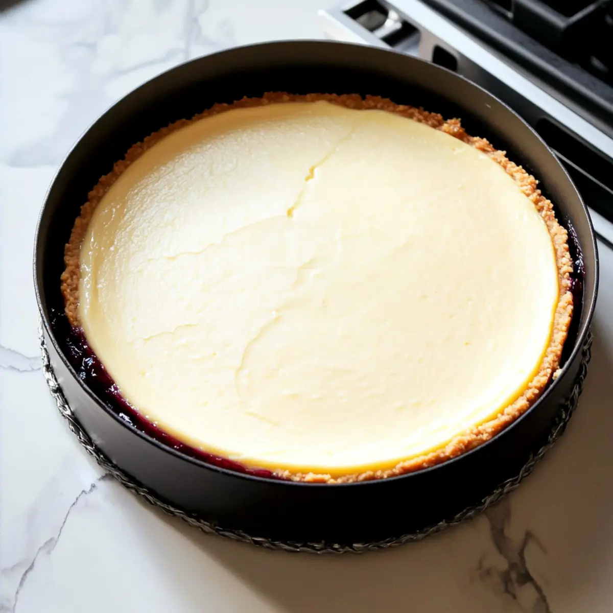 Mulberry & Earl Grey Cheesecake