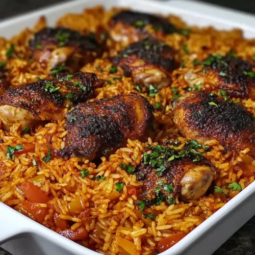 Baked Jollof Rice Recipe