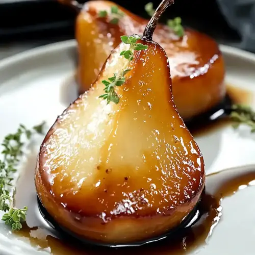 Buttery Roasted Pears
