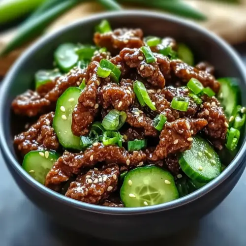 Spicy Keto Korean Beef with Cucumber Salad for Weeknight Wins 2 Spicy Keto Korean Beef with Cucumber Salad