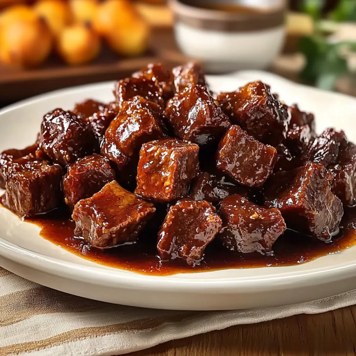 Glazed Sticky Beef Bites: Savory-Sweet Crowd-Pleaser Delights 4 Glazed Sticky Beef Bites