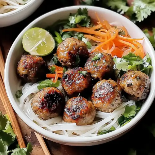 Easy Vietnamese Meatballs