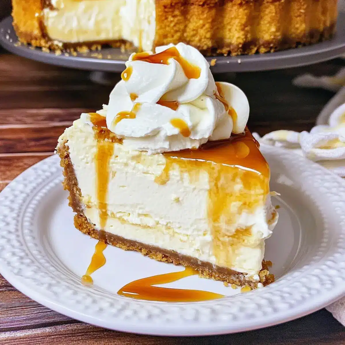 Butterbeer cheesecake