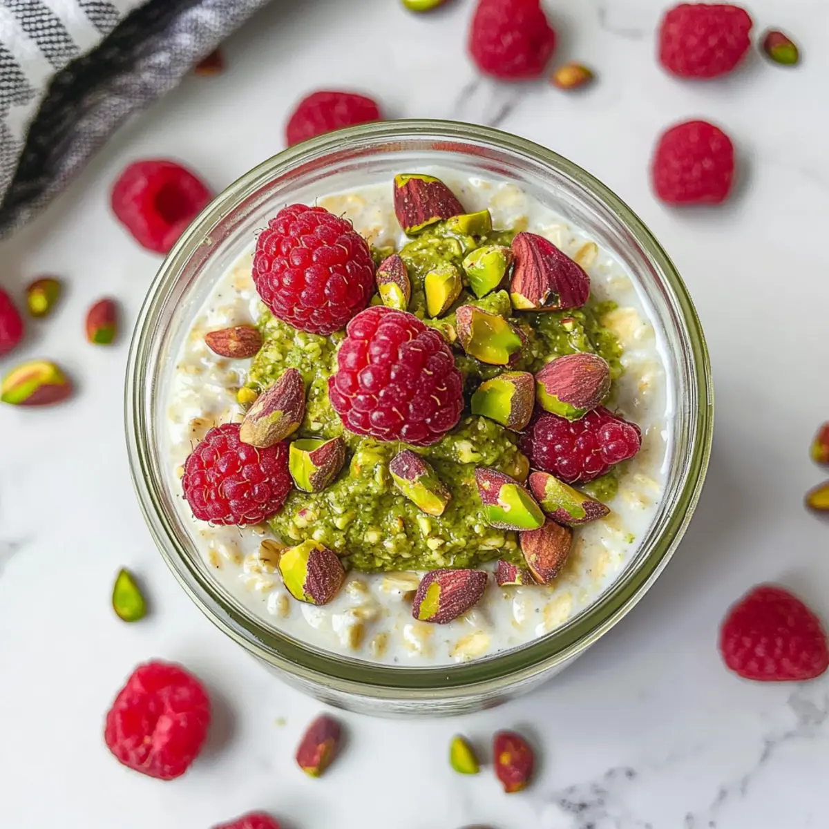 Pistachio Overnight Oats