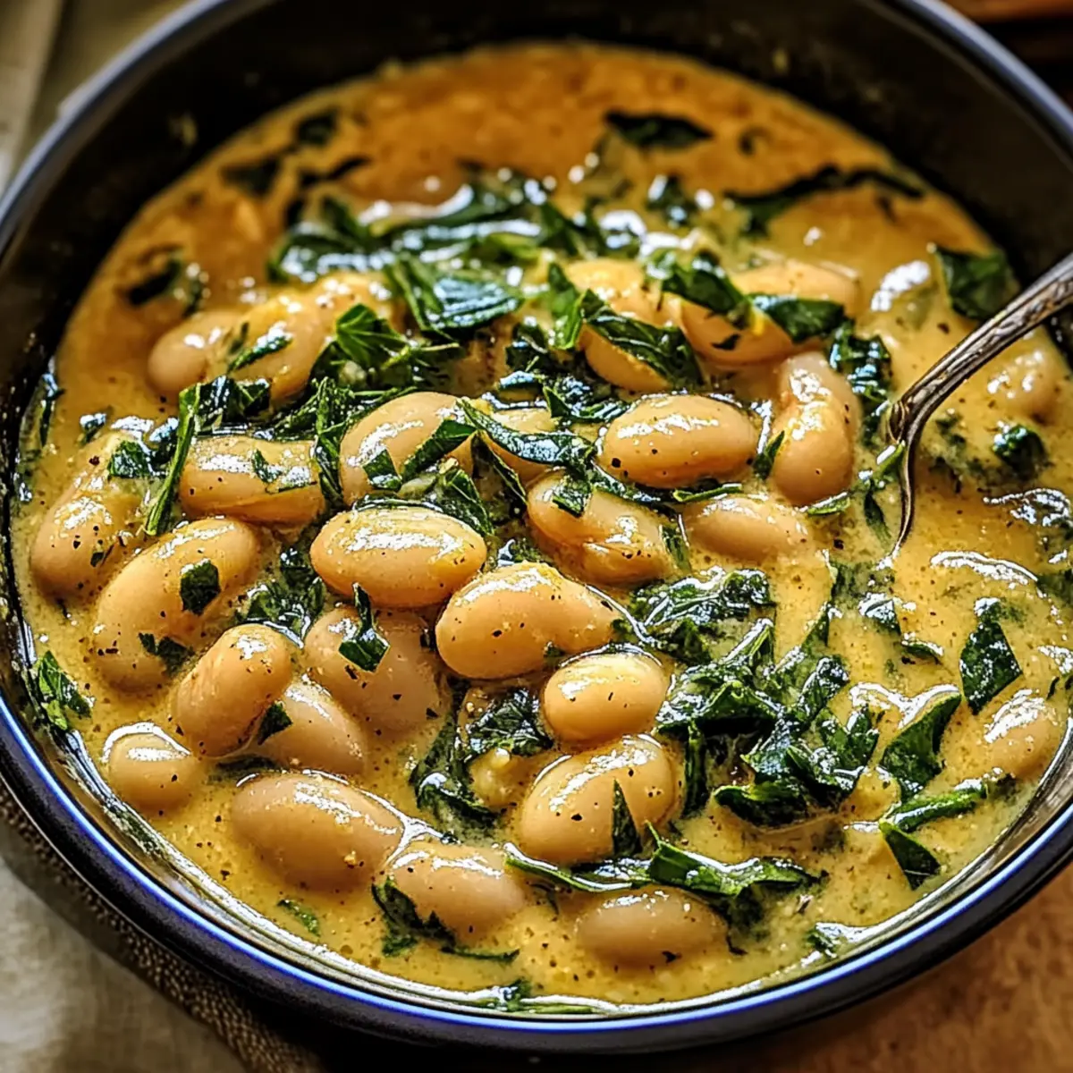 Creamy Miso Butter Beans