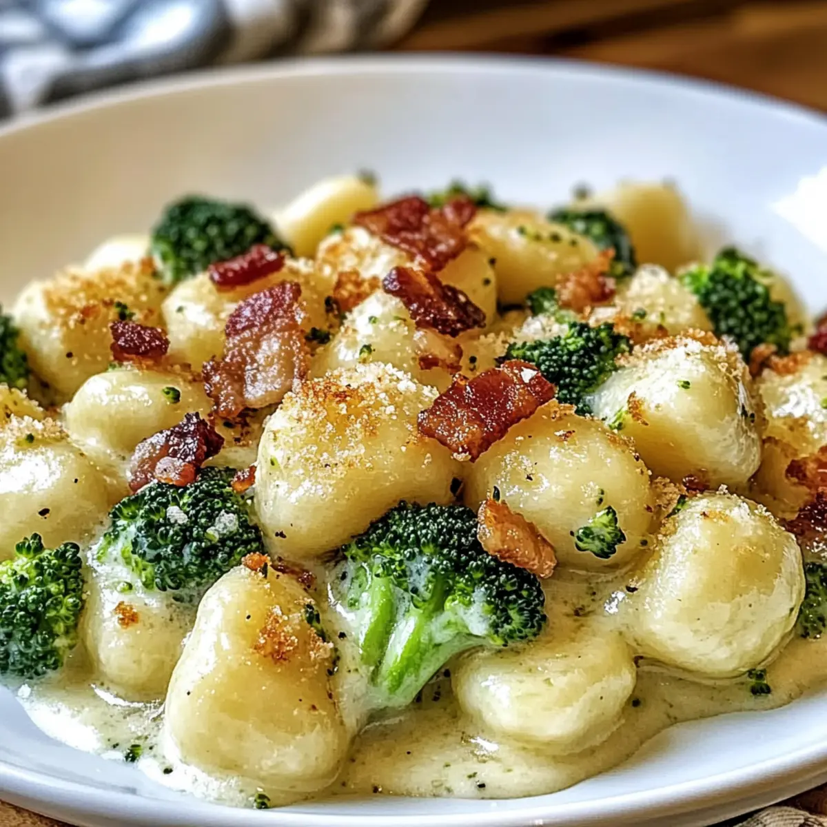 Comforting Boursin, Bacon, and Broccoli Gnocchi Bliss 2 c67b9923 6545 4d8b bc79