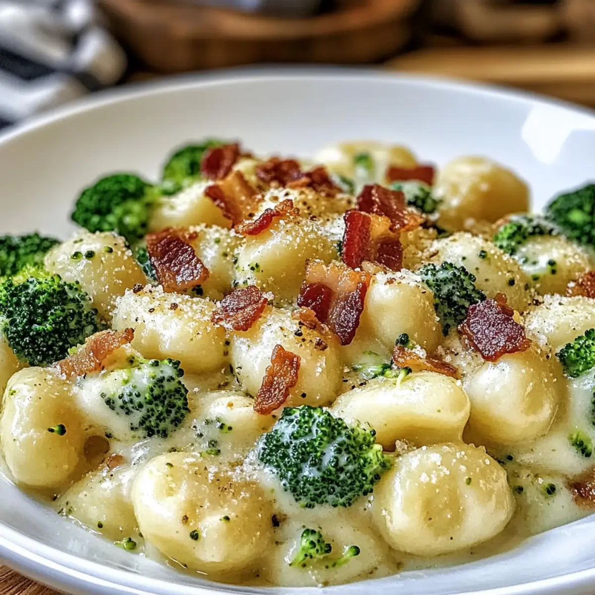 Comforting Boursin, Bacon, and Broccoli Gnocchi Bliss 1 c67b9923 6545 4d8b bc79