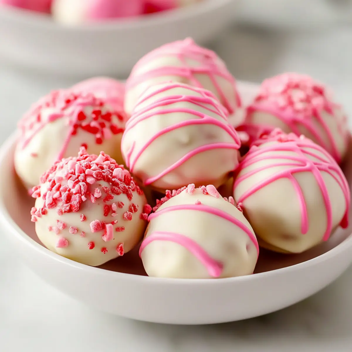 Strawberry Shortcake Truffles