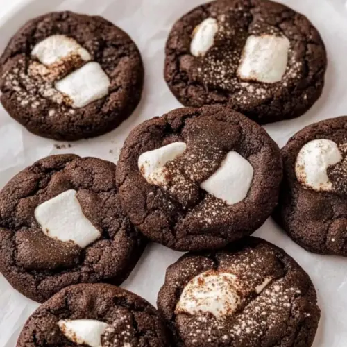 Chocolate Marshmallow Cookies