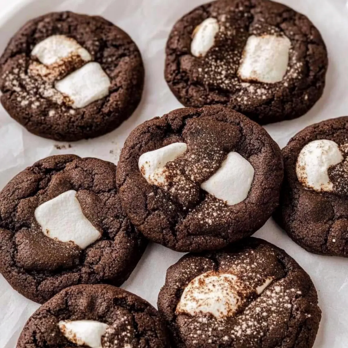 Chocolate Marshmallow Cookies
