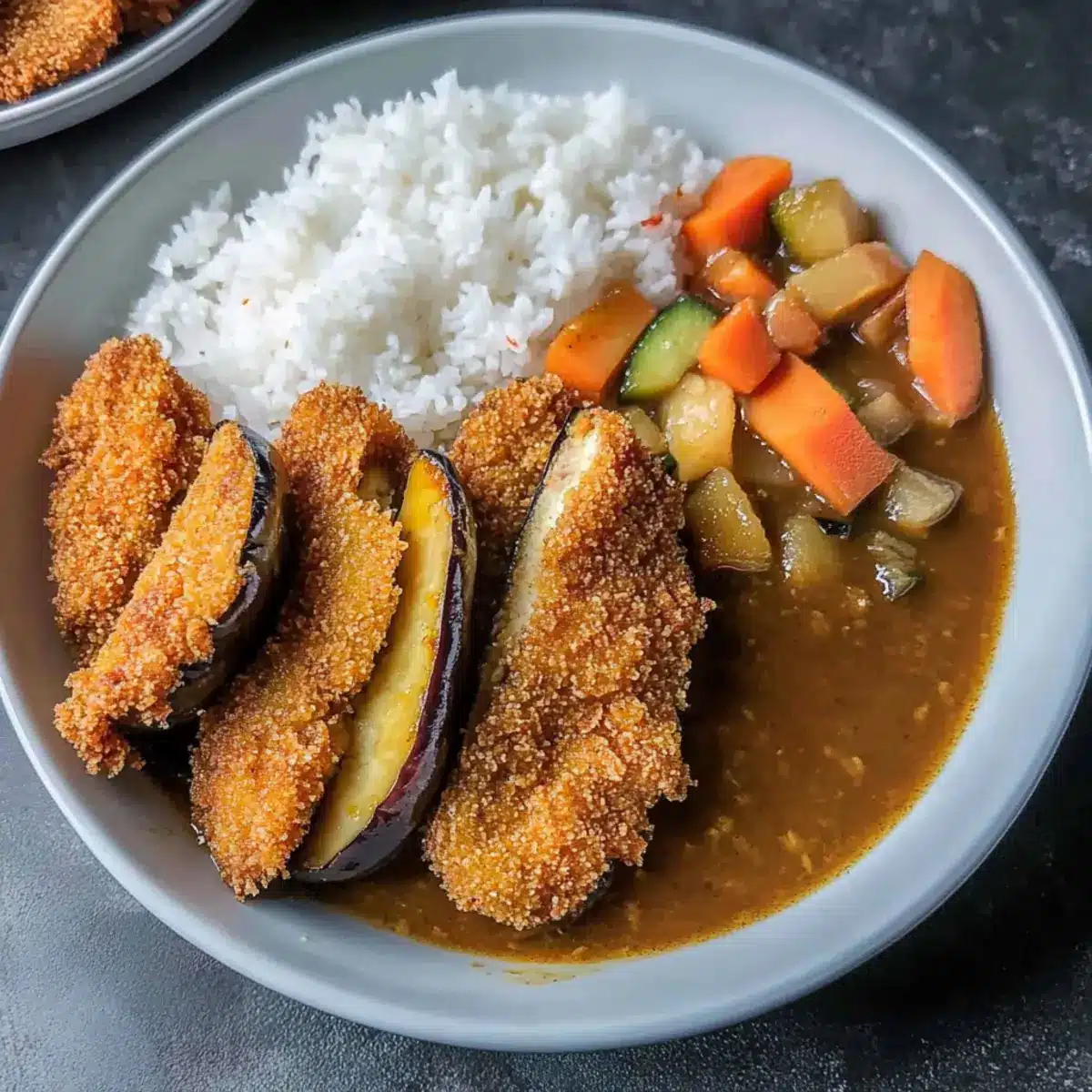 Crispy Eggplant ‘Katsu’