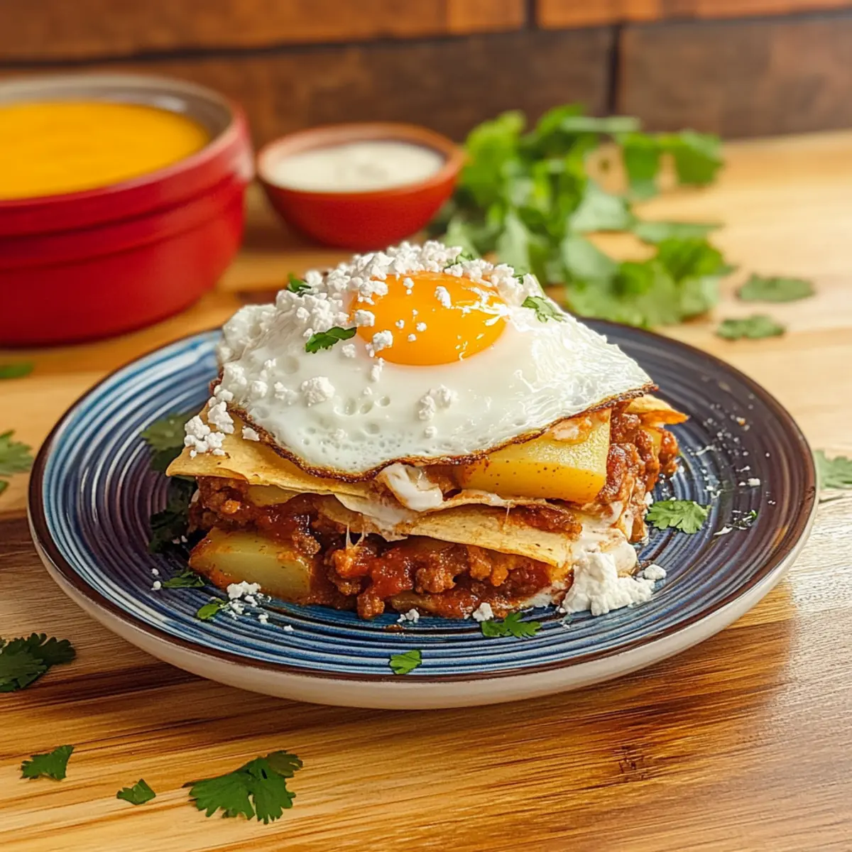Savory Stacked Potato and Chorizo Enchiladas You'll Crave 2 eef63f5f e9e0 434f bace