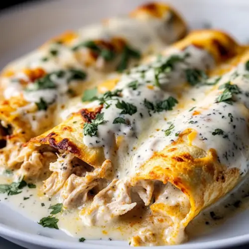 High Protein Chicken Enchiladas
