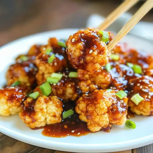 Crispy Baked Orange Cauliflower You'll Love Beyond Fast Food 1 Baked Orange Cauliflower