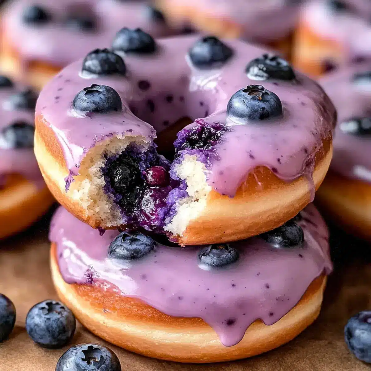 Baked Blueberry Cake Donuts - Your New Favorite Breakfast Treat 4 Baked Blueberry Cake Donuts