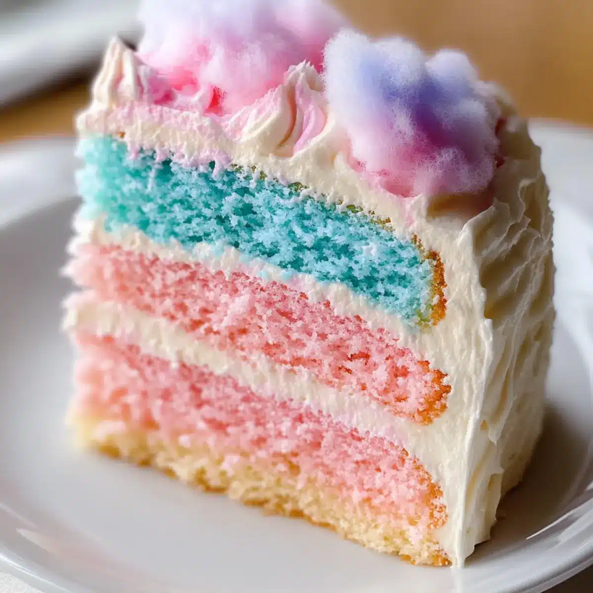 Best Cotton Candy Cake Recipe