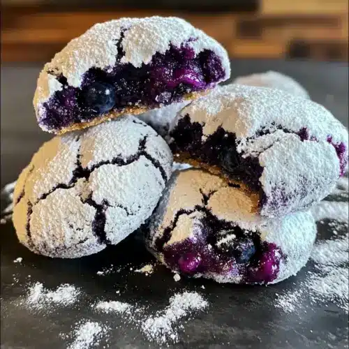 Blueberry Lemon Crinkle Cookies: Brighten Your Day with Flavor! 17 Blueberry Lemon Crinkle Cookies