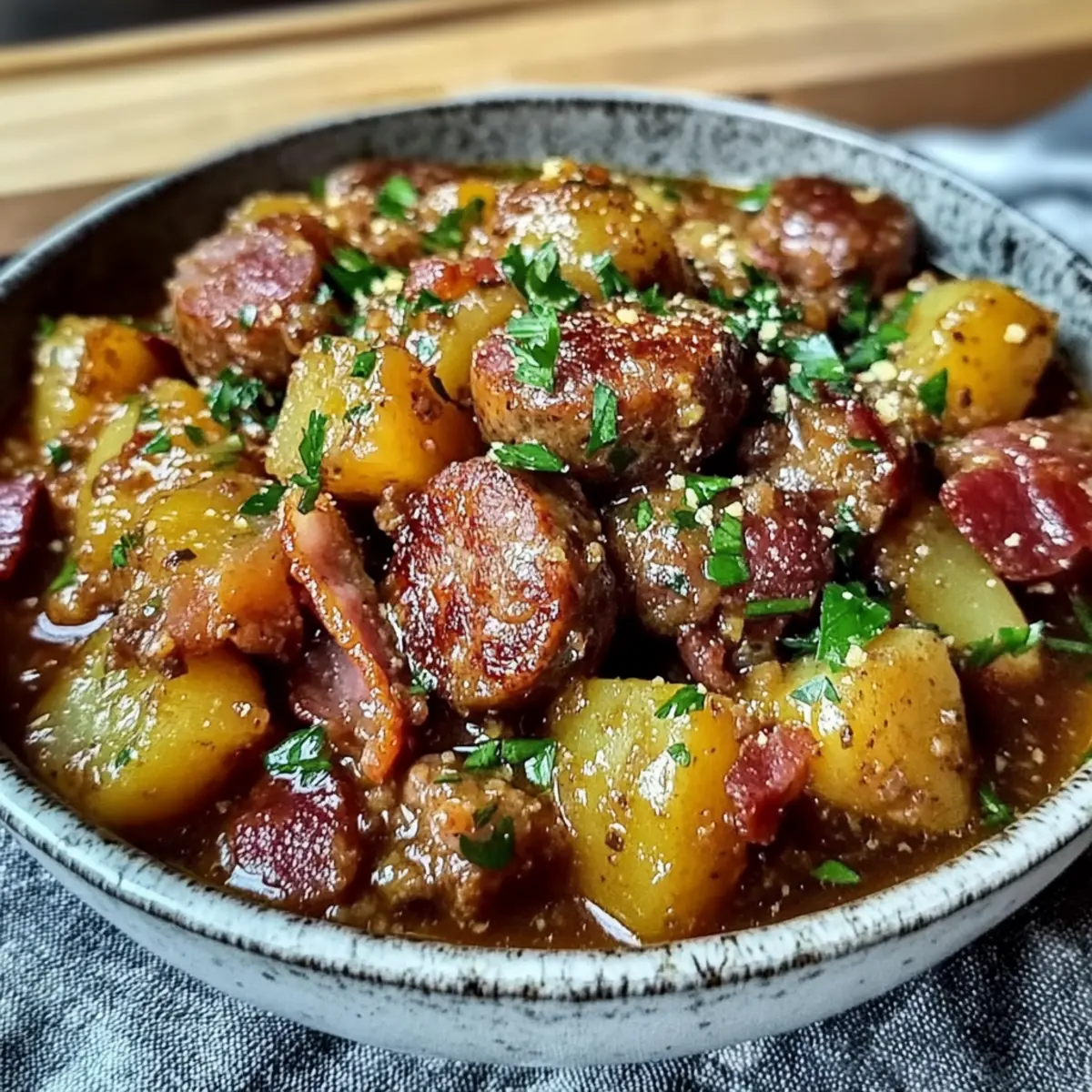 Heartwarming Coddle Sausage and Bacon Stew Recipe for Cozy Nights 4 Coddle Sausage and Bacon Stew Recipe