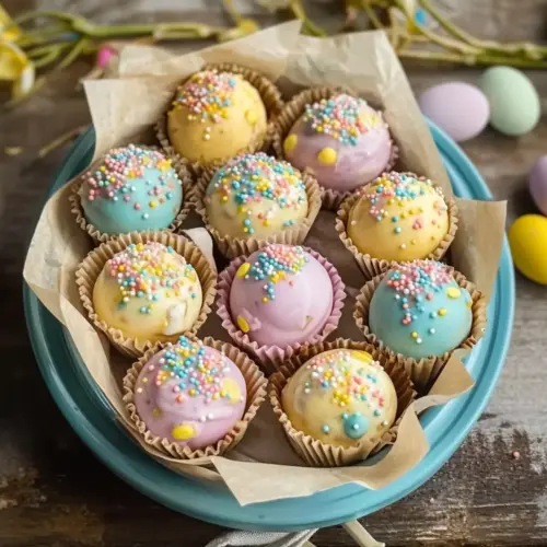 Banana Pudding Easter Truffles