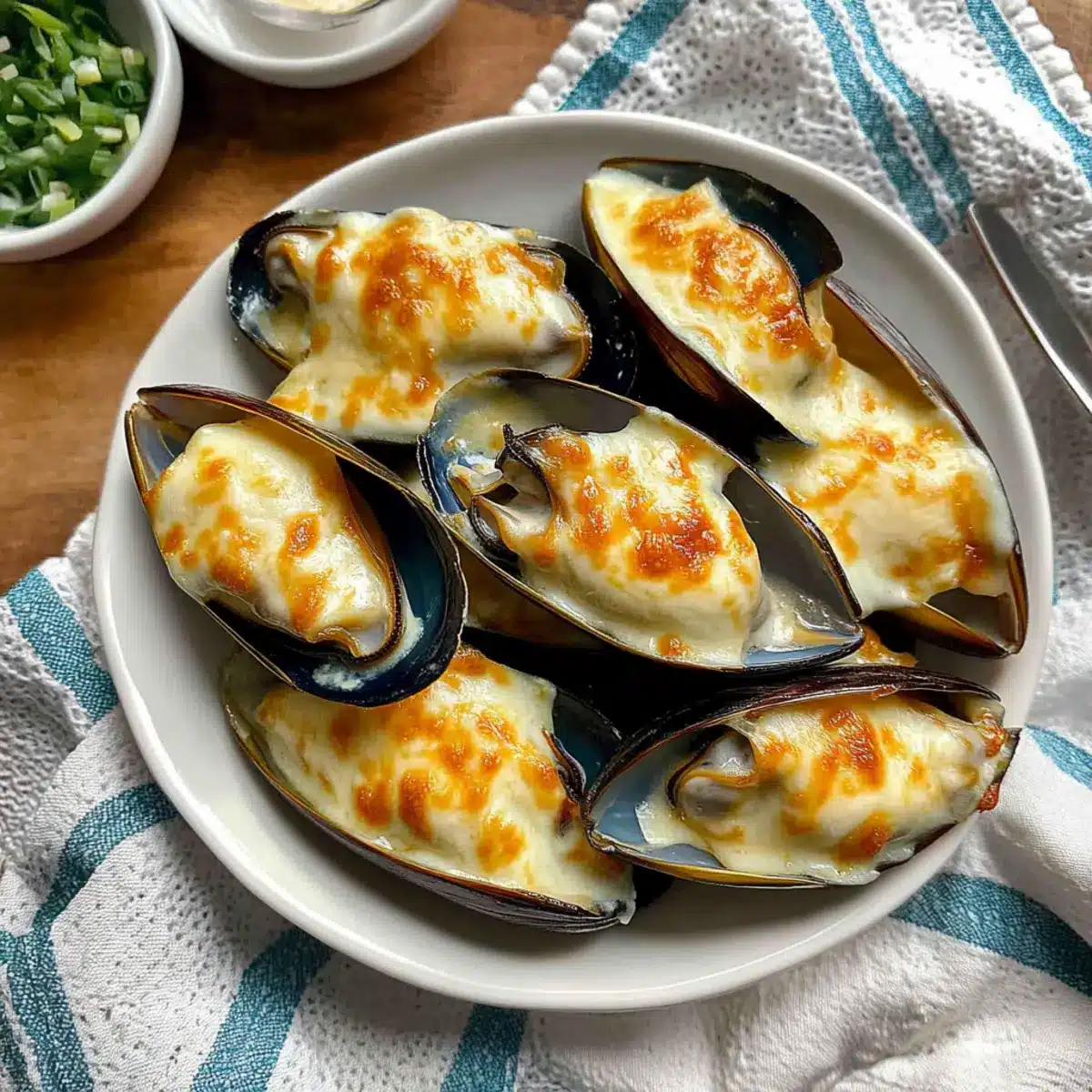Cheesy Mayo Mussels: A Tasty Twist on Buffet Favorites 4 Cheesy Mayo Mussels