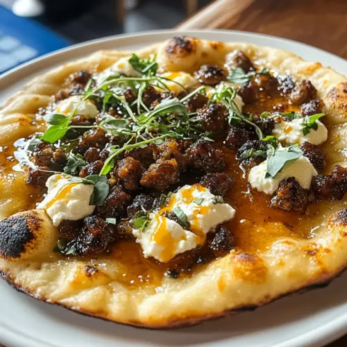 Sausage Ricotta Honey Hot Pizza: Sweet Meets Spicy Bliss 11 Sausage Ricotta Honey Hot Pizza
