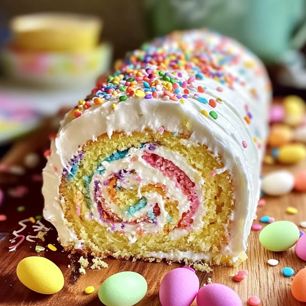 Easter Cake Roll
